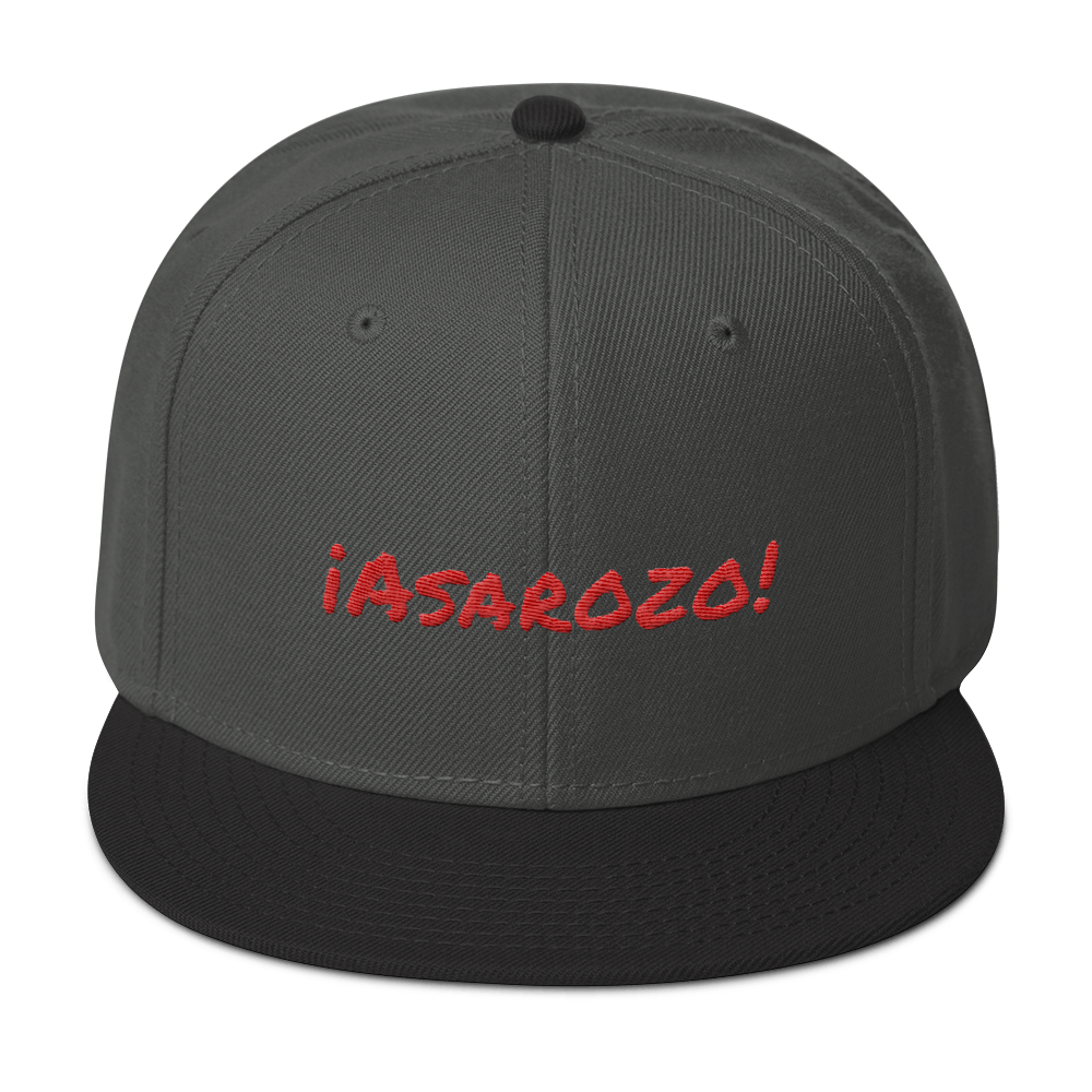 ¡Asaroso! Snapback Hat  - 2020 - DominicanGirlfriend.com - Frases Dominicanas - República Dominicana Lifestyle Graphic T-Shirts Streetwear & Accessories - New York - Bronx - Washington Heights - Miami - Florida - Boca Chica - USA - Dominican Clothing