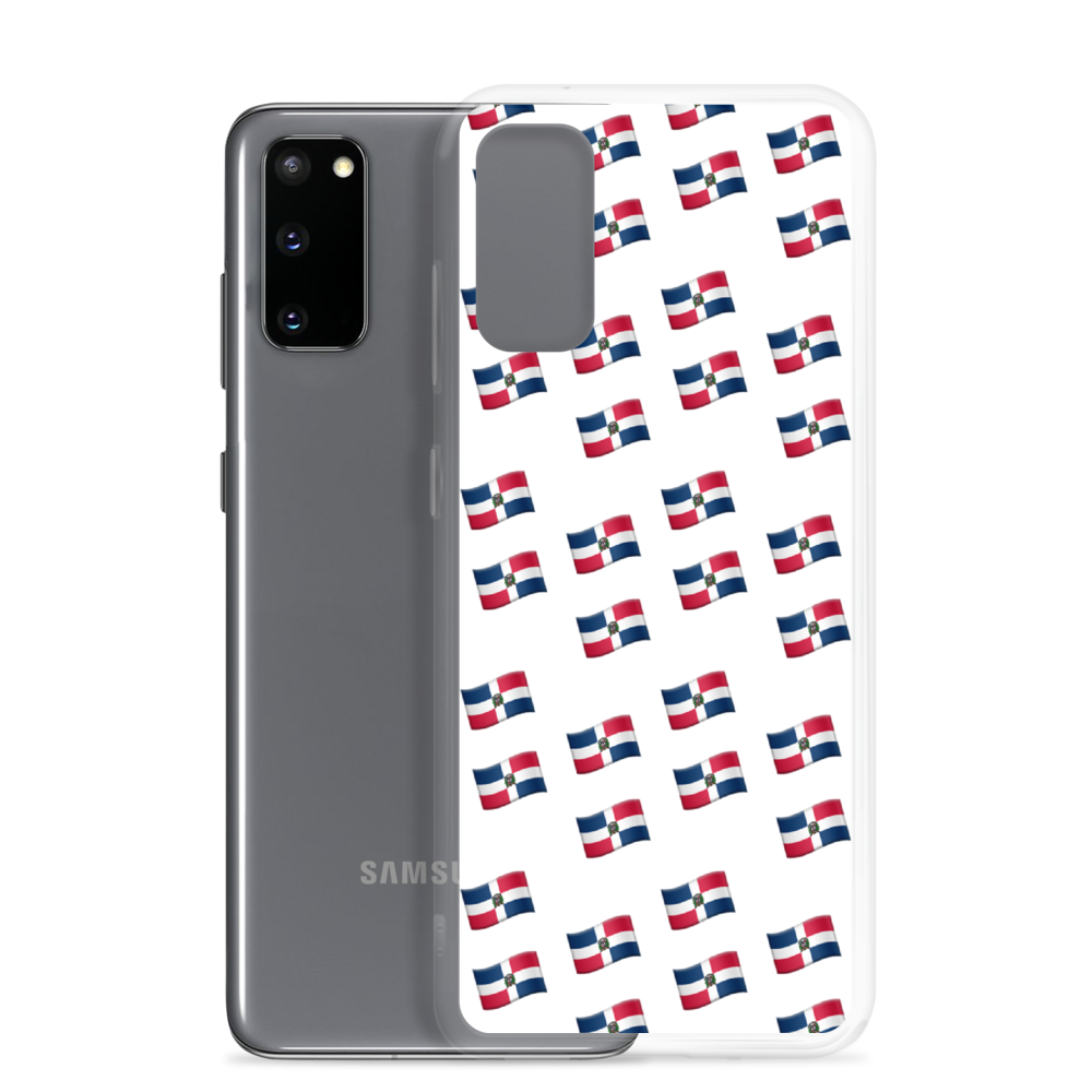 All-Over Emoji República Dominicana Flag Samsung Case - 2020 - DominicanGirlfriend.com - Frases Dominicanas - República Dominicana Lifestyle Graphic T-Shirts Streetwear & Accessories - New York - Bronx - Washington Heights - Miami - Florida - Boca Chica - USA - Dominican Clothing