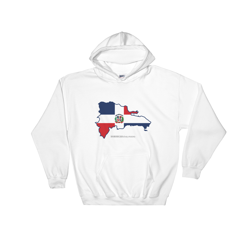 Republica Dominicana Hoodie  - 2020 - DominicanGirlfriend.com - Frases Dominicanas - República Dominicana Lifestyle Graphic T-Shirts Streetwear & Accessories - New York - Bronx - Washington Heights - Miami - Florida - Boca Chica - USA - Dominican Clothing