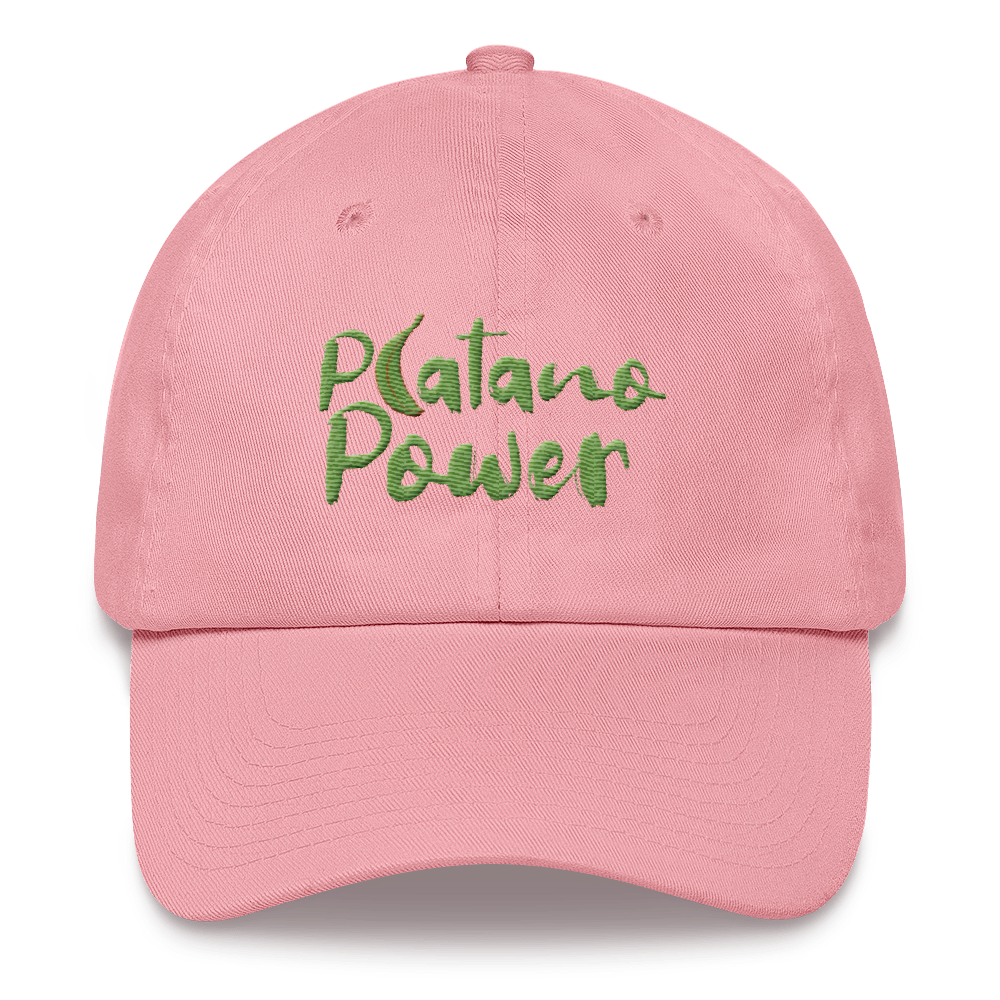 Platano Power Dad Hat - 2020 - DominicanGirlfriend.com - Frases Dominicanas - República Dominicana Lifestyle Graphic T-Shirts Streetwear & Accessories - New York - Bronx - Washington Heights - Miami - Florida - Boca Chica - USA - Dominican Clothing