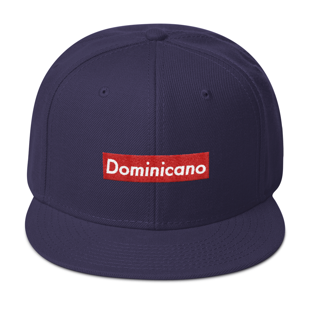 Dominicano Snapback Hat  - 2020 - DominicanGirlfriend.com - Frases Dominicanas - República Dominicana Lifestyle Graphic T-Shirts Streetwear & Accessories - New York - Bronx - Washington Heights - Miami - Florida - Boca Chica - USA - Dominican Clothing