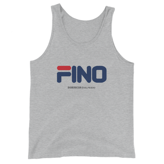 Fino Tank Top  - 2020 - DominicanGirlfriend.com - Frases Dominicanas - República Dominicana Lifestyle Graphic T-Shirts Streetwear & Accessories - New York - Bronx - Washington Heights - Miami - Florida - Boca Chica - USA - Dominican Clothing