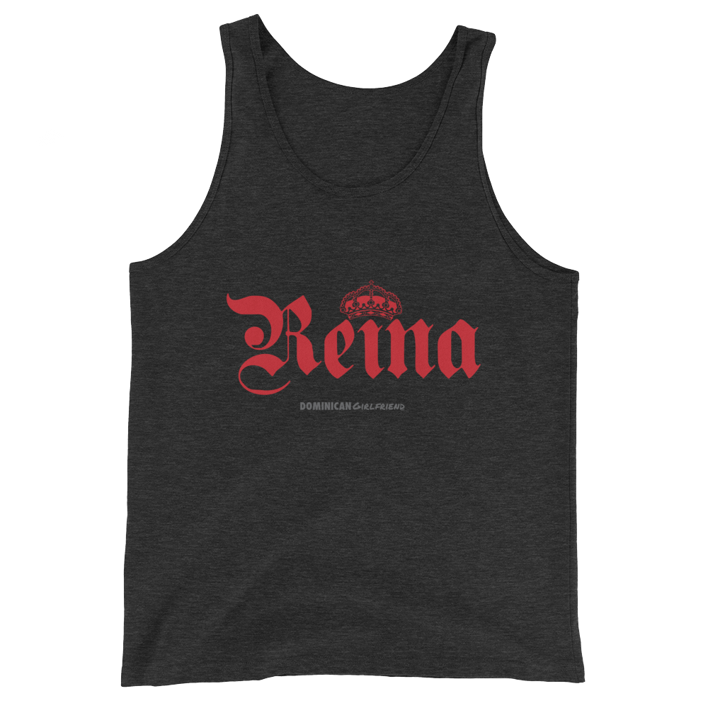 Reina Tank Top  - 2020 - DominicanGirlfriend.com - Frases Dominicanas - República Dominicana Lifestyle Graphic T-Shirts Streetwear & Accessories - New York - Bronx - Washington Heights - Miami - Florida - Boca Chica - USA - Dominican Clothing