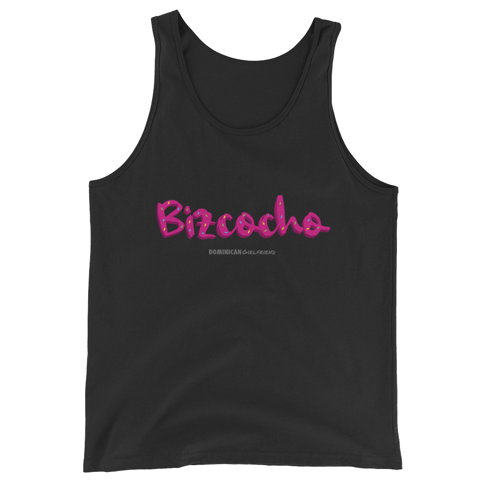 Bizcocho Tank Top - 2020 - DominicanGirlfriend.com - Frases Dominicanas - República Dominicana Lifestyle Graphic T-Shirts Streetwear & Accessories - New York - Bronx - Washington Heights - Miami - Florida - Boca Chica - USA - Dominican Clothing