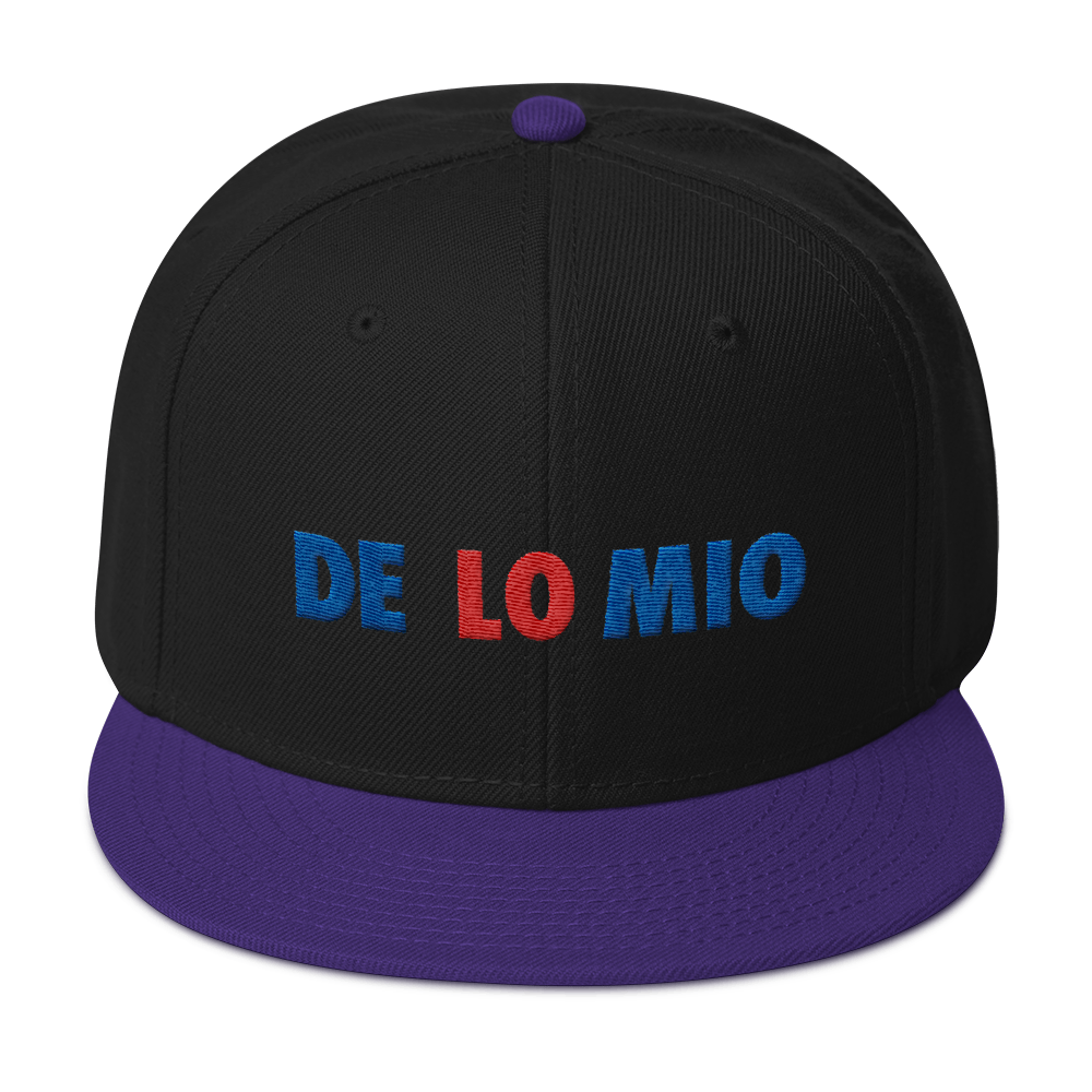 De Lio Mio Snapback Hat  - 2020 - DominicanGirlfriend.com - Frases Dominicanas - República Dominicana Lifestyle Graphic T-Shirts Streetwear & Accessories - New York - Bronx - Washington Heights - Miami - Florida - Boca Chica - USA - Dominican Clothing