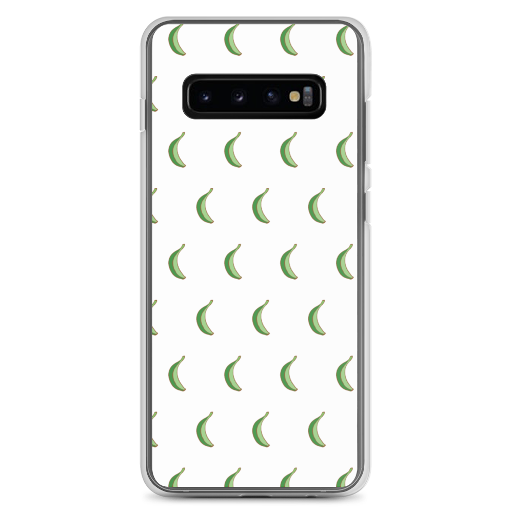 Platano All-Over Samsung Case (White) - 2020 - DominicanGirlfriend.com - Frases Dominicanas - República Dominicana Lifestyle Graphic T-Shirts Streetwear & Accessories - New York - Bronx - Washington Heights - Miami - Florida - Boca Chica - USA - Dominican Clothing