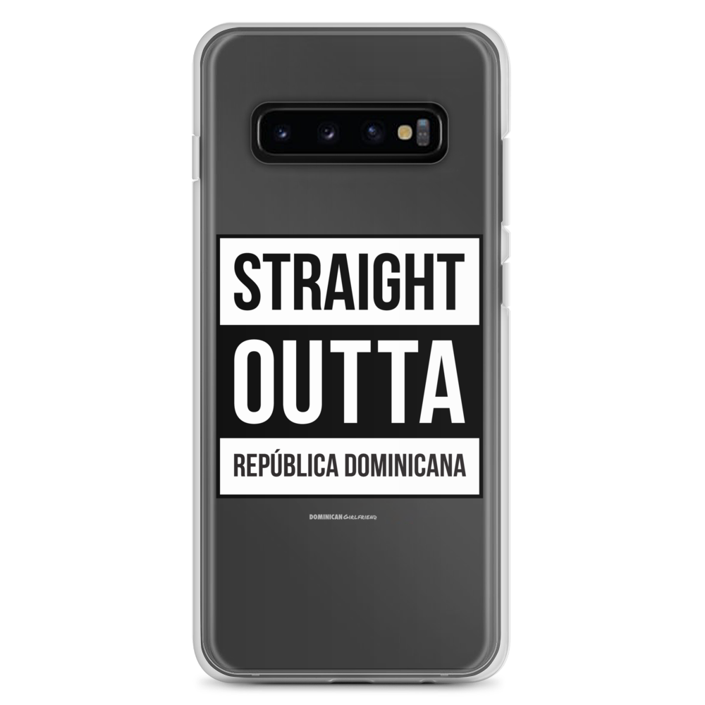 Straight Outta República Dominicana Samsung Case - 2020 - DominicanGirlfriend.com - Frases Dominicanas - República Dominicana Lifestyle Graphic T-Shirts Streetwear & Accessories - New York - Bronx - Washington Heights - Miami - Florida - Boca Chica - USA - Dominican Clothing