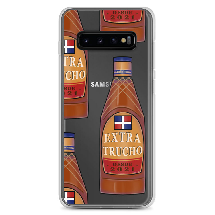Extra Trucho Dominican Rum Samsung Case - 2020 - DominicanGirlfriend.com - Frases Dominicanas - República Dominicana Lifestyle Graphic T-Shirts Streetwear & Accessories - New York - Bronx - Washington Heights - Miami - Florida - Boca Chica - USA - Dominican Clothing