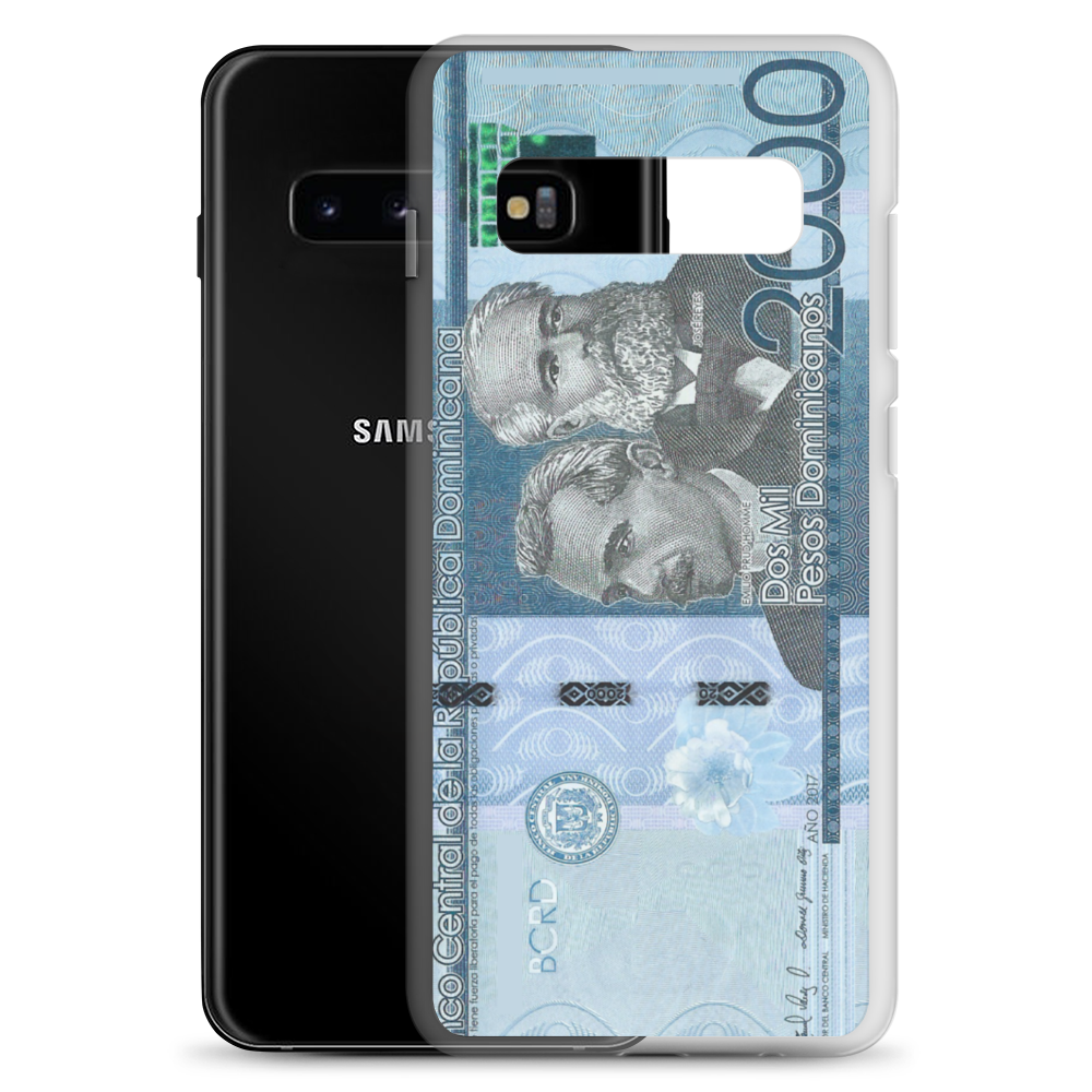 2000 Dominican Pesos Samsung Case  - 2020 - DominicanGirlfriend.com - Frases Dominicanas - República Dominicana Lifestyle Graphic T-Shirts Streetwear & Accessories - New York - Bronx - Washington Heights - Miami - Florida - Boca Chica - USA - Dominican Clothing