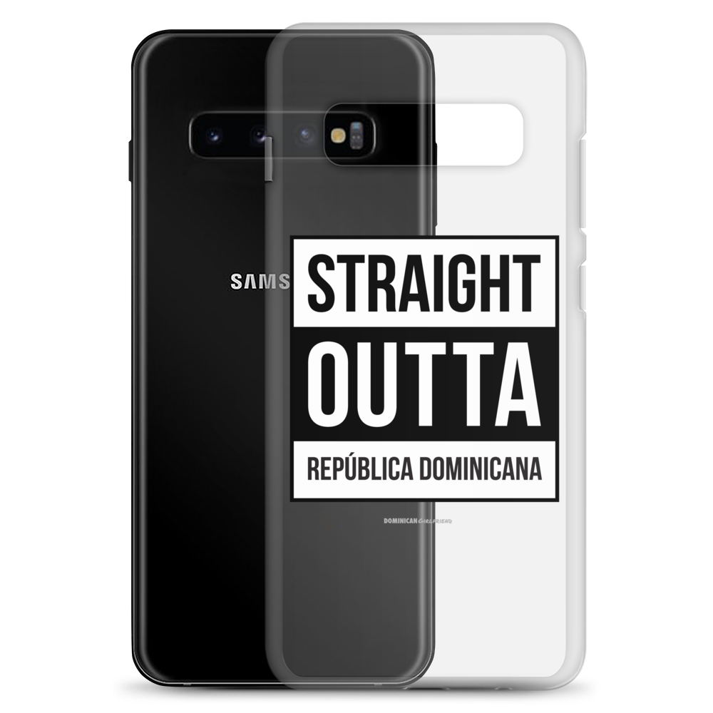 Straight Outta República Dominicana Samsung Case - 2020 - DominicanGirlfriend.com - Frases Dominicanas - República Dominicana Lifestyle Graphic T-Shirts Streetwear & Accessories - New York - Bronx - Washington Heights - Miami - Florida - Boca Chica - USA - Dominican Clothing