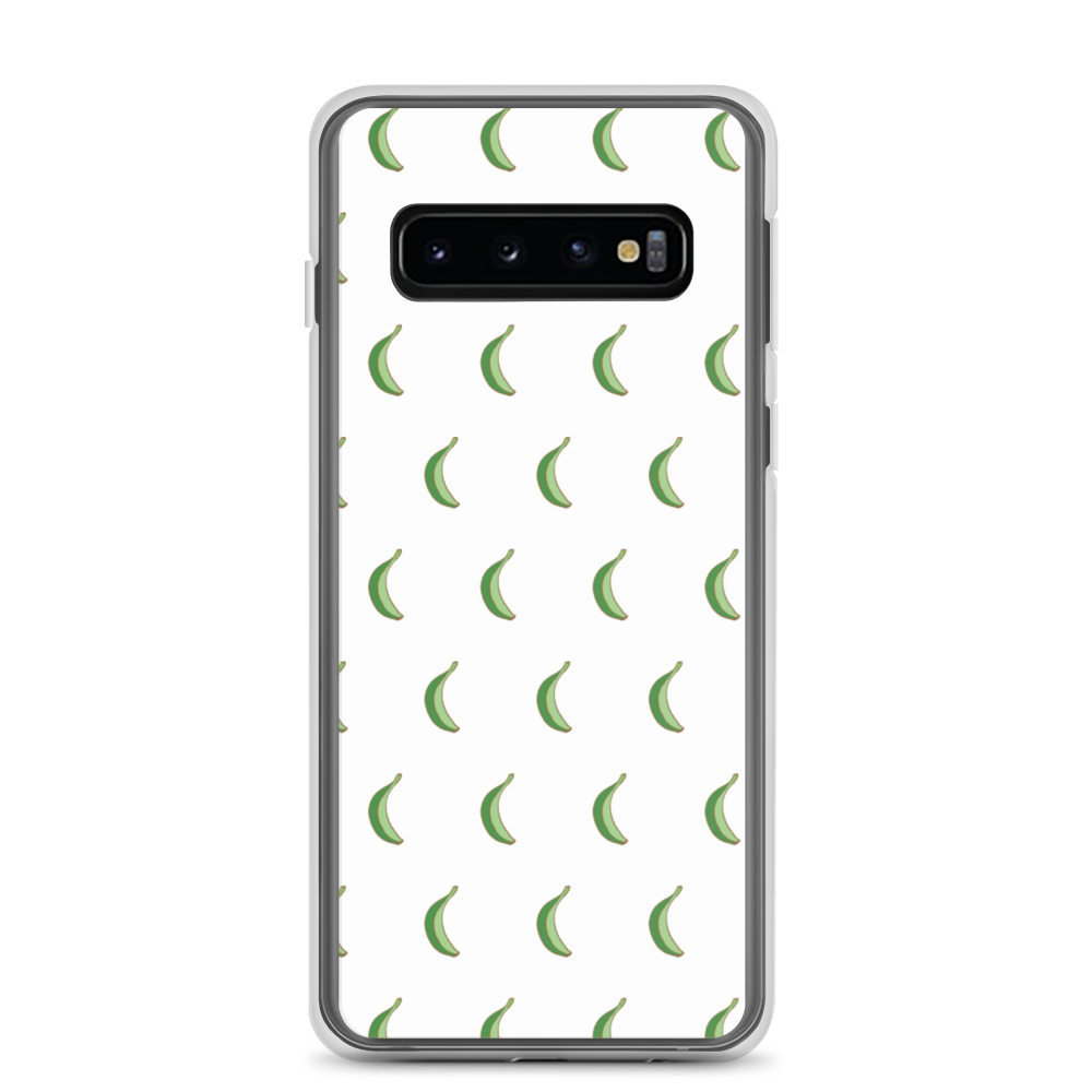 Platano All-Over Samsung Case (White) - 2020 - DominicanGirlfriend.com - Frases Dominicanas - República Dominicana Lifestyle Graphic T-Shirts Streetwear & Accessories - New York - Bronx - Washington Heights - Miami - Florida - Boca Chica - USA - Dominican Clothing