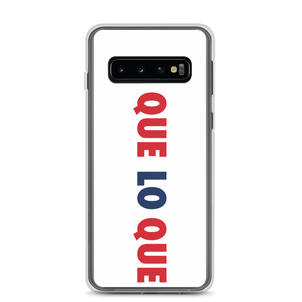 Que Lo Que Samsung Case - 2020 - DominicanGirlfriend.com - Frases Dominicanas - República Dominicana Lifestyle Graphic T-Shirts Streetwear & Accessories - New York - Bronx - Washington Heights - Miami - Florida - Boca Chica - USA - Dominican Clothing