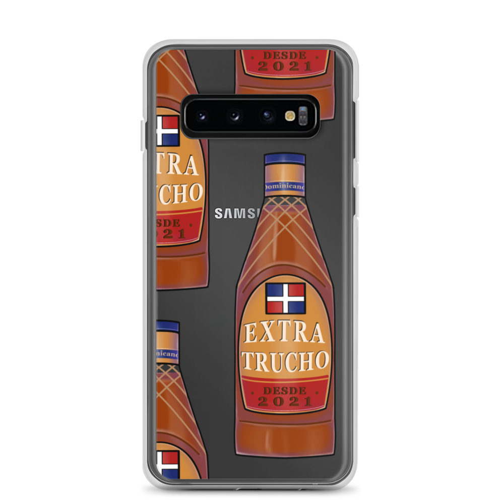 Extra Trucho Dominican Rum Samsung Case  - 2020 - DominicanGirlfriend.com - Frases Dominicanas - República Dominicana Lifestyle Graphic T-Shirts Streetwear & Accessories - New York - Bronx - Washington Heights - Miami - Florida - Boca Chica - USA - Dominican Clothing