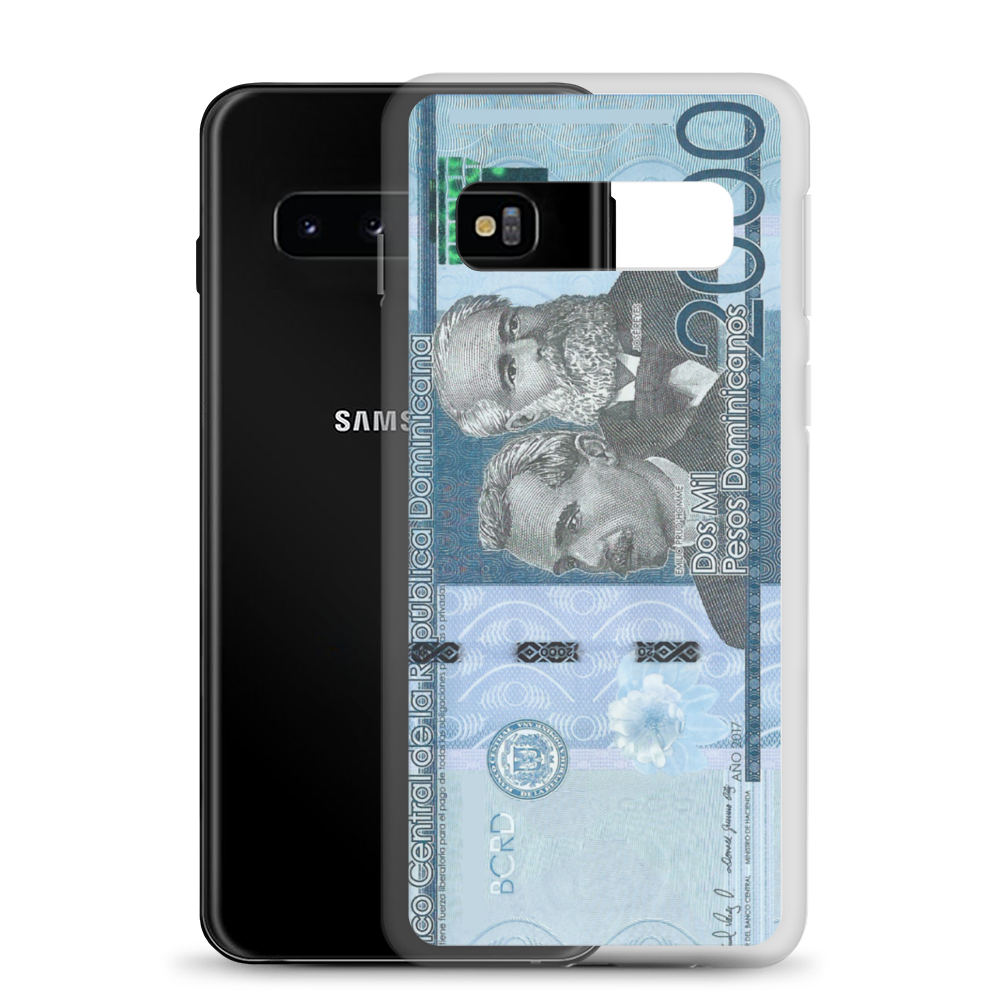 2000 Dominican Pesos Samsung Case - 2020 - DominicanGirlfriend.com - Frases Dominicanas - República Dominicana Lifestyle Graphic T-Shirts Streetwear & Accessories - New York - Bronx - Washington Heights - Miami - Florida - Boca Chica - USA - Dominican Clothing