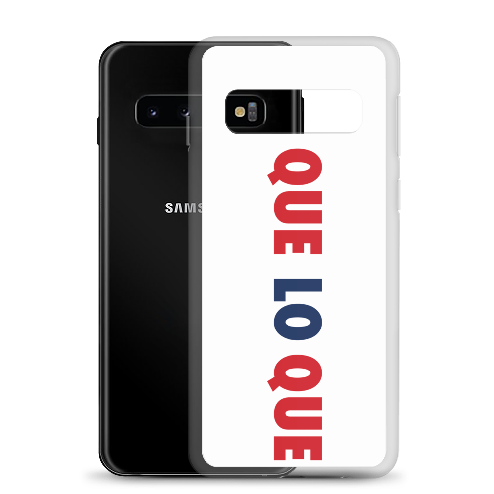 Que Lo Que Samsung Case - 2020 - DominicanGirlfriend.com - Frases Dominicanas - República Dominicana Lifestyle Graphic T-Shirts Streetwear & Accessories - New York - Bronx - Washington Heights - Miami - Florida - Boca Chica - USA - Dominican Clothing