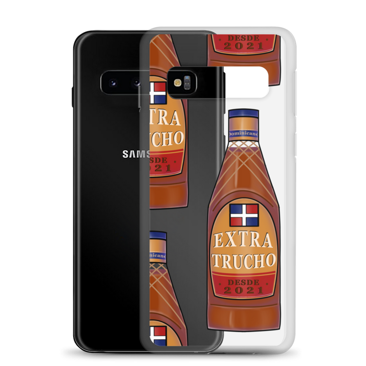 Extra Trucho Dominican Rum Samsung Case - 2020 - DominicanGirlfriend.com - Frases Dominicanas - República Dominicana Lifestyle Graphic T-Shirts Streetwear & Accessories - New York - Bronx - Washington Heights - Miami - Florida - Boca Chica - USA - Dominican Clothing