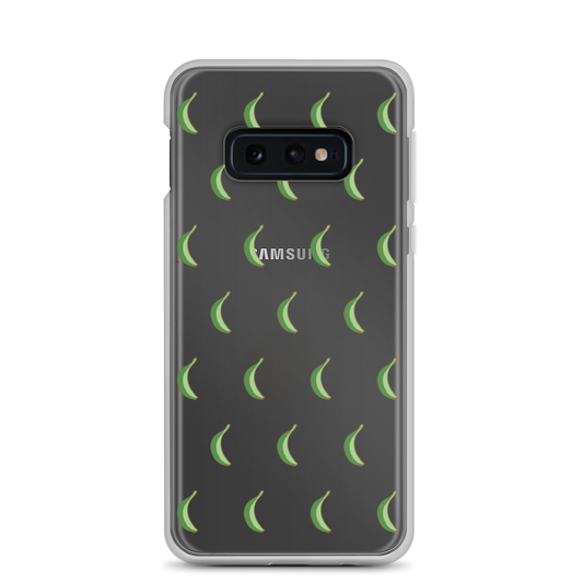 Platano All-Over Samsung Case (Transparent)  - 2020 - DominicanGirlfriend.com - Frases Dominicanas - República Dominicana Lifestyle Graphic T-Shirts Streetwear & Accessories - New York - Bronx - Washington Heights - Miami - Florida - Boca Chica - USA - Dominican Clothing