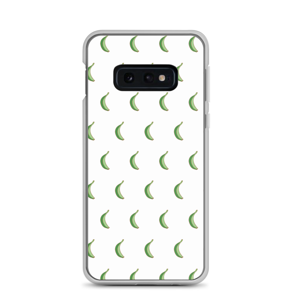 Platano All-Over Samsung Case (White)  - 2020 - DominicanGirlfriend.com - Frases Dominicanas - República Dominicana Lifestyle Graphic T-Shirts Streetwear & Accessories - New York - Bronx - Washington Heights - Miami - Florida - Boca Chica - USA - Dominican Clothing