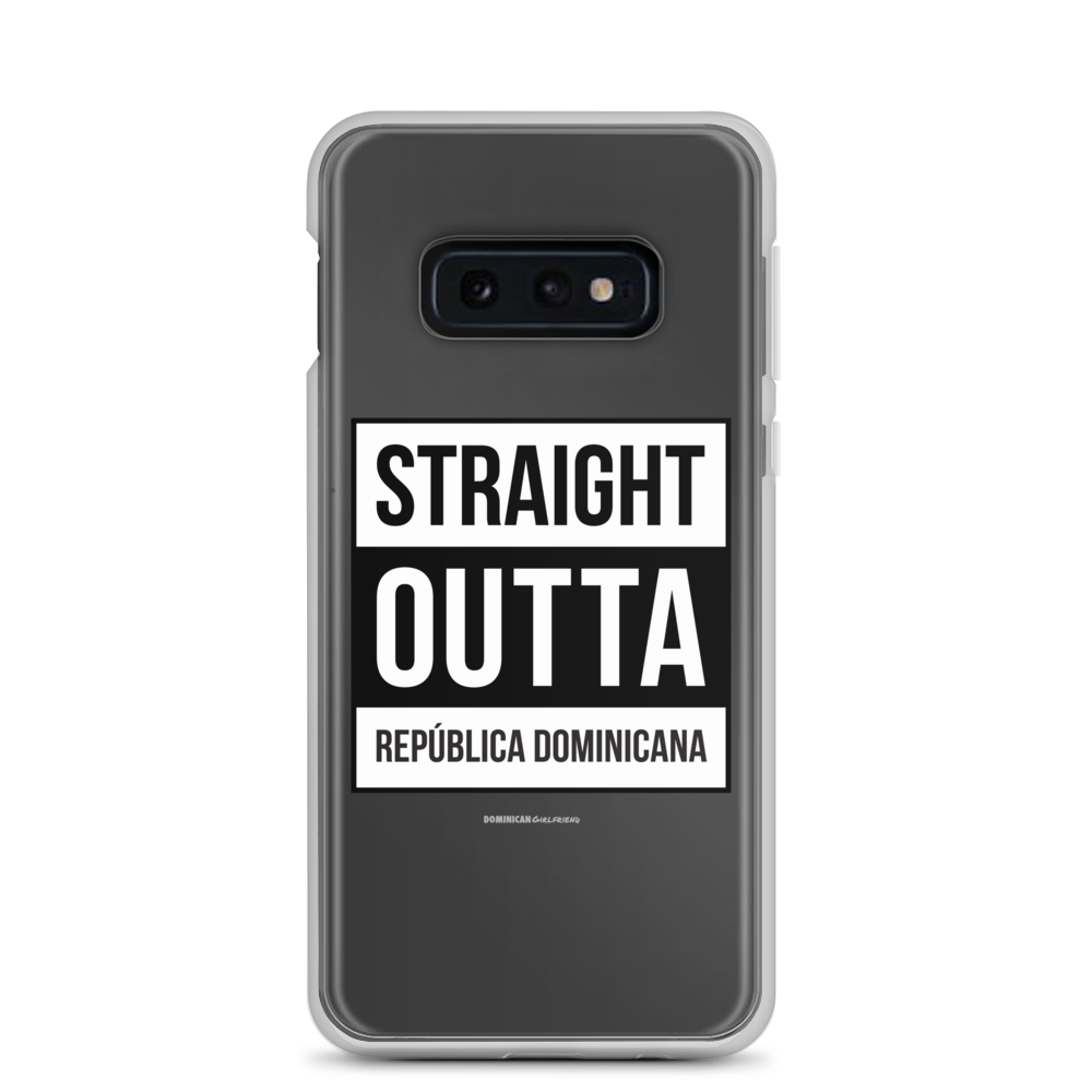 Straight Outta República Dominicana Samsung Case - 2020 - DominicanGirlfriend.com - Frases Dominicanas - República Dominicana Lifestyle Graphic T-Shirts Streetwear & Accessories - New York - Bronx - Washington Heights - Miami - Florida - Boca Chica - USA - Dominican Clothing
