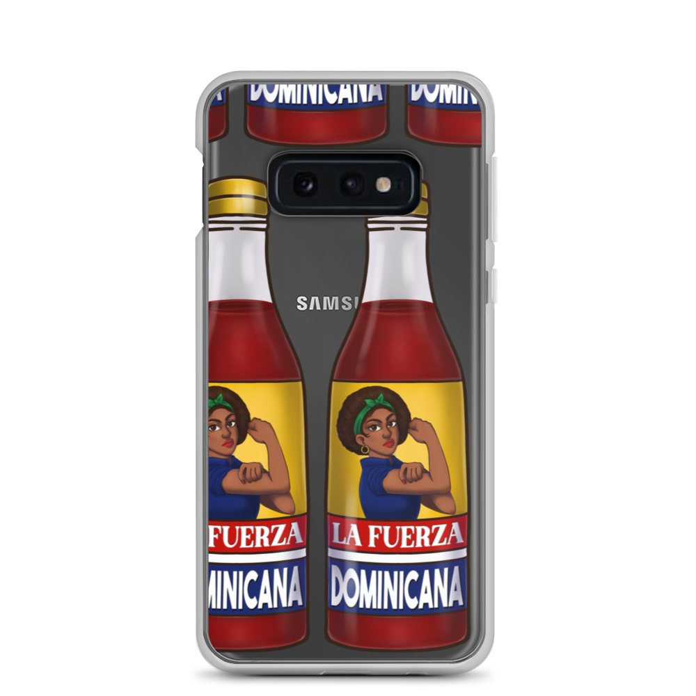 La Fuerza Dominicana Samsung Case - 2020 - DominicanGirlfriend.com - Frases Dominicanas - República Dominicana Lifestyle Graphic T-Shirts Streetwear & Accessories - New York - Bronx - Washington Heights - Miami - Florida - Boca Chica - USA - Dominican Clothing