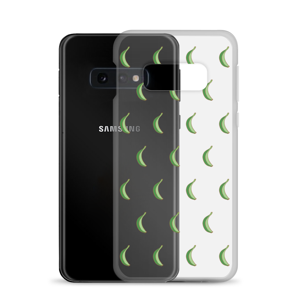 Platano All-Over Samsung Case (Transparent) - 2020 - DominicanGirlfriend.com - Frases Dominicanas - República Dominicana Lifestyle Graphic T-Shirts Streetwear & Accessories - New York - Bronx - Washington Heights - Miami - Florida - Boca Chica - USA - Dominican Clothing