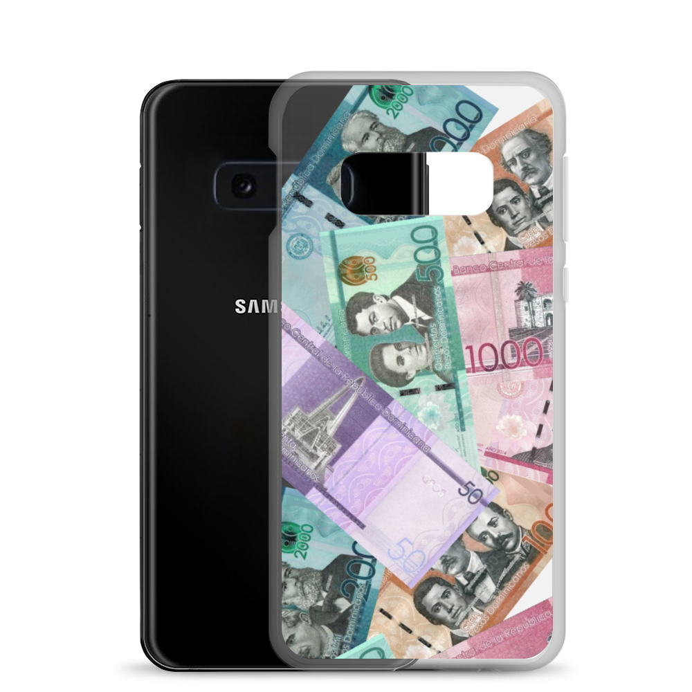 Dominican Pesos Samsung Case - 2020 - DominicanGirlfriend.com - Frases Dominicanas - República Dominicana Lifestyle Graphic T-Shirts Streetwear & Accessories - New York - Bronx - Washington Heights - Miami - Florida - Boca Chica - USA - Dominican Clothing
