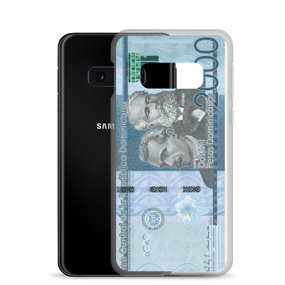 2000 Dominican Pesos Samsung Case - 2020 - DominicanGirlfriend.com - Frases Dominicanas - República Dominicana Lifestyle Graphic T-Shirts Streetwear & Accessories - New York - Bronx - Washington Heights - Miami - Florida - Boca Chica - USA - Dominican Clothing
