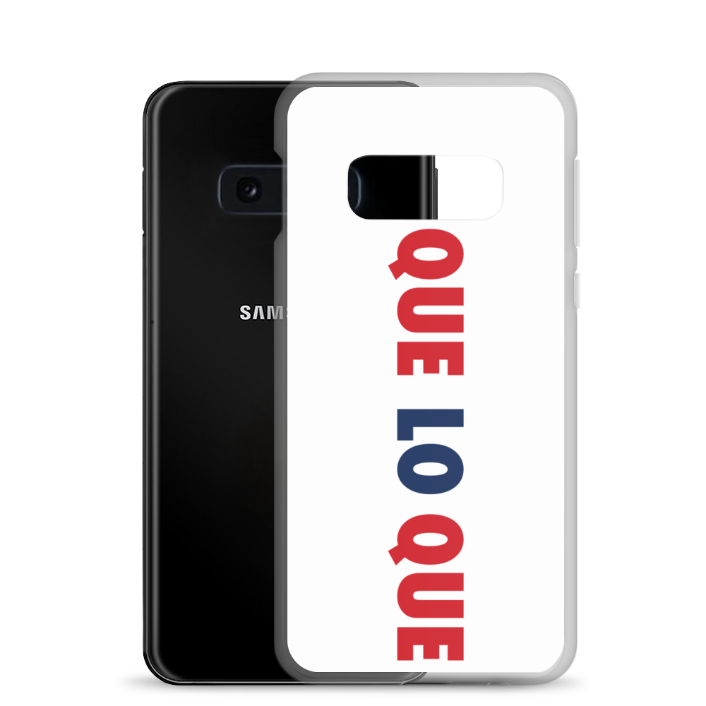 Que Lo Que Samsung Case - 2020 - DominicanGirlfriend.com - Frases Dominicanas - República Dominicana Lifestyle Graphic T-Shirts Streetwear & Accessories - New York - Bronx - Washington Heights - Miami - Florida - Boca Chica - USA - Dominican Clothing