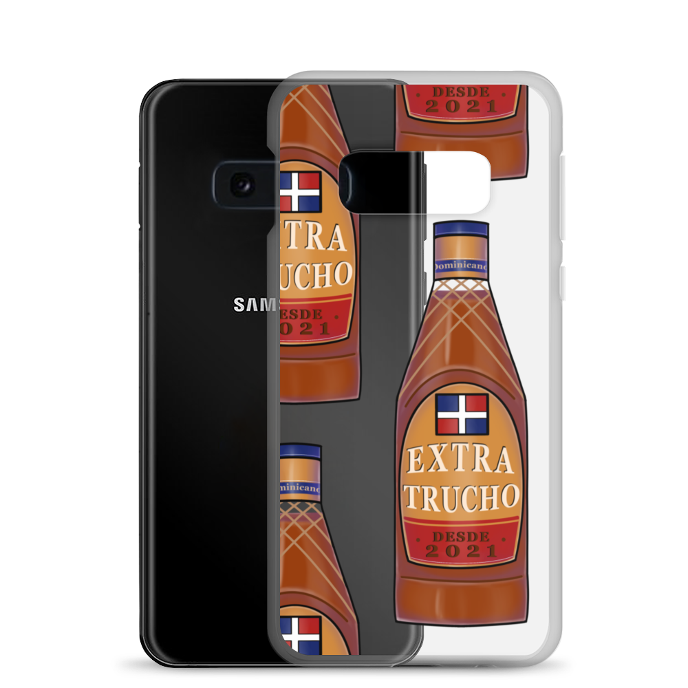 Extra Trucho Dominican Rum Samsung Case - 2020 - DominicanGirlfriend.com - Frases Dominicanas - República Dominicana Lifestyle Graphic T-Shirts Streetwear & Accessories - New York - Bronx - Washington Heights - Miami - Florida - Boca Chica - USA - Dominican Clothing