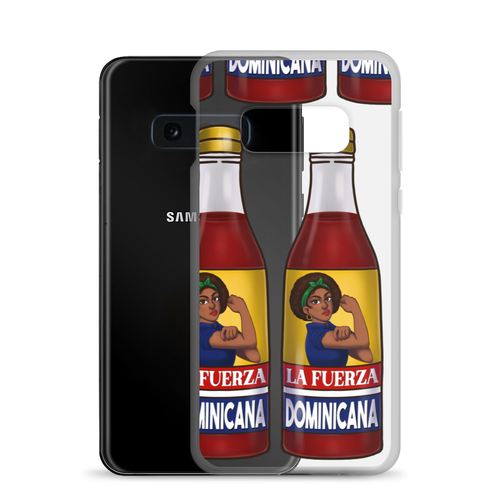 La Fuerza Dominicana Samsung Case - 2020 - DominicanGirlfriend.com - Frases Dominicanas - República Dominicana Lifestyle Graphic T-Shirts Streetwear & Accessories - New York - Bronx - Washington Heights - Miami - Florida - Boca Chica - USA - Dominican Clothing