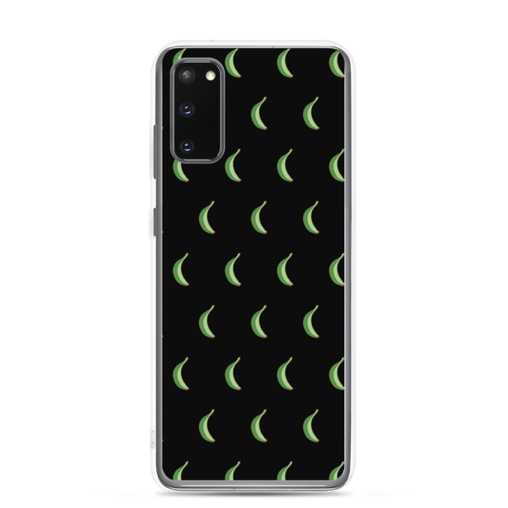 Platano All-Over Samsung Case (Black) - 2020 - DominicanGirlfriend.com - Frases Dominicanas - República Dominicana Lifestyle Graphic T-Shirts Streetwear & Accessories - New York - Bronx - Washington Heights - Miami - Florida - Boca Chica - USA - Dominican Clothing