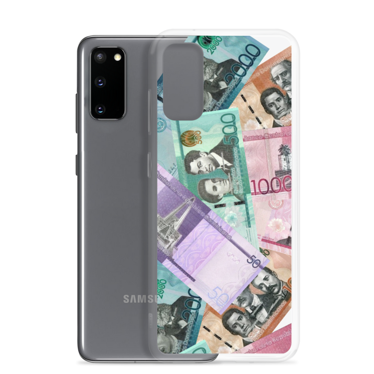 Dominican Pesos Samsung Case - 2020 - DominicanGirlfriend.com - Frases Dominicanas - República Dominicana Lifestyle Graphic T-Shirts Streetwear & Accessories - New York - Bronx - Washington Heights - Miami - Florida - Boca Chica - USA - Dominican Clothing
