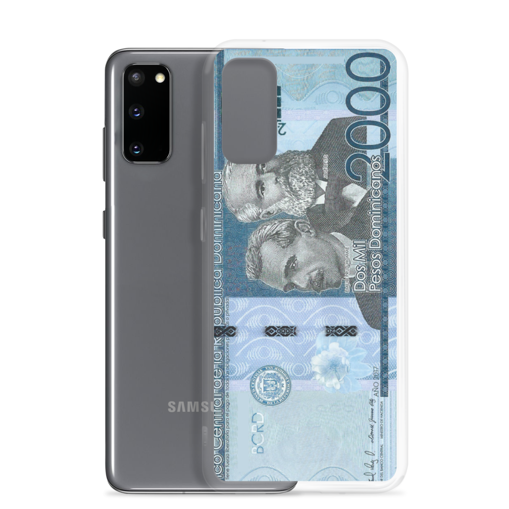 2000 Dominican Pesos Samsung Case - 2020 - DominicanGirlfriend.com - Frases Dominicanas - República Dominicana Lifestyle Graphic T-Shirts Streetwear & Accessories - New York - Bronx - Washington Heights - Miami - Florida - Boca Chica - USA - Dominican Clothing