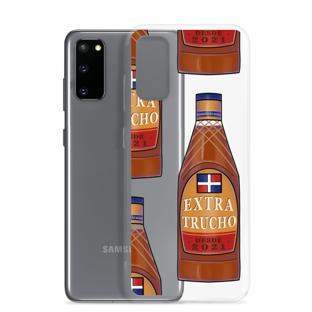 Extra Trucho Dominican Rum Samsung Case  - 2020 - DominicanGirlfriend.com - Frases Dominicanas - República Dominicana Lifestyle Graphic T-Shirts Streetwear & Accessories - New York - Bronx - Washington Heights - Miami - Florida - Boca Chica - USA - Dominican Clothing