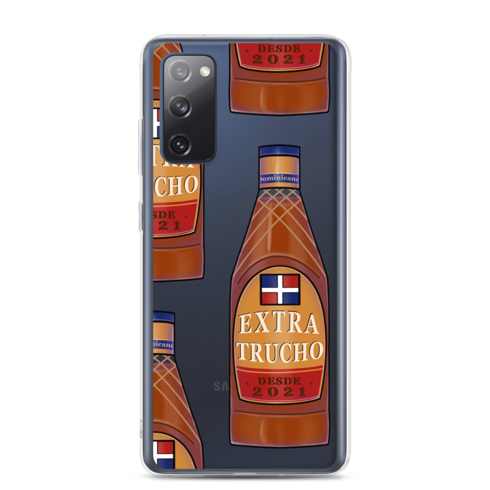Extra Trucho Dominican Rum Samsung Case  - 2020 - DominicanGirlfriend.com - Frases Dominicanas - República Dominicana Lifestyle Graphic T-Shirts Streetwear & Accessories - New York - Bronx - Washington Heights - Miami - Florida - Boca Chica - USA - Dominican Clothing