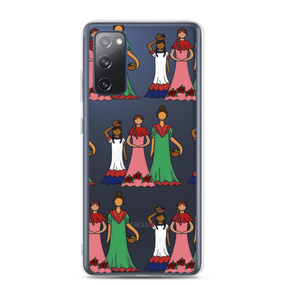 Dominican Faceless Dolls Samsung Case - 2020 - DominicanGirlfriend.com - Frases Dominicanas - República Dominicana Lifestyle Graphic T-Shirts Streetwear & Accessories - New York - Bronx - Washington Heights - Miami - Florida - Boca Chica - USA - Dominican Clothing