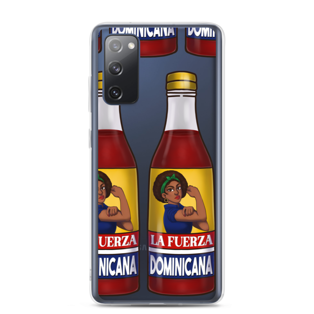 La Fuerza Dominicana Samsung Case - 2020 - DominicanGirlfriend.com - Frases Dominicanas - República Dominicana Lifestyle Graphic T-Shirts Streetwear & Accessories - New York - Bronx - Washington Heights - Miami - Florida - Boca Chica - USA - Dominican Clothing