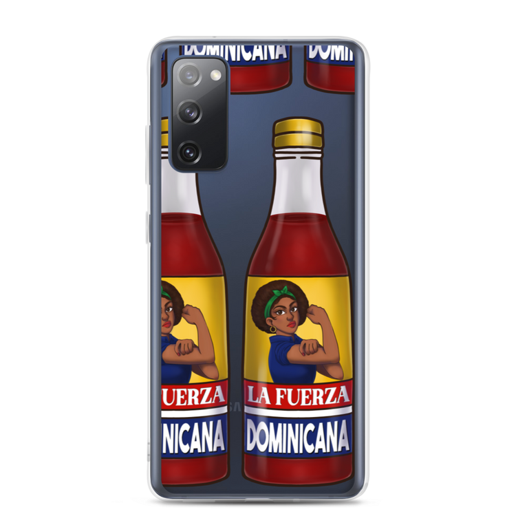 La Fuerza Dominicana Samsung Case - 2020 - DominicanGirlfriend.com - Frases Dominicanas - República Dominicana Lifestyle Graphic T-Shirts Streetwear & Accessories - New York - Bronx - Washington Heights - Miami - Florida - Boca Chica - USA - Dominican Clothing
