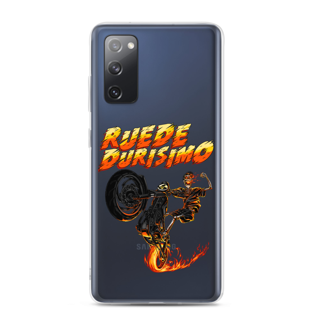 Ruede Durisimo Samsung Case  - 2020 - DominicanGirlfriend.com - Frases Dominicanas - República Dominicana Lifestyle Graphic T-Shirts Streetwear & Accessories - New York - Bronx - Washington Heights - Miami - Florida - Boca Chica - USA - Dominican Clothing