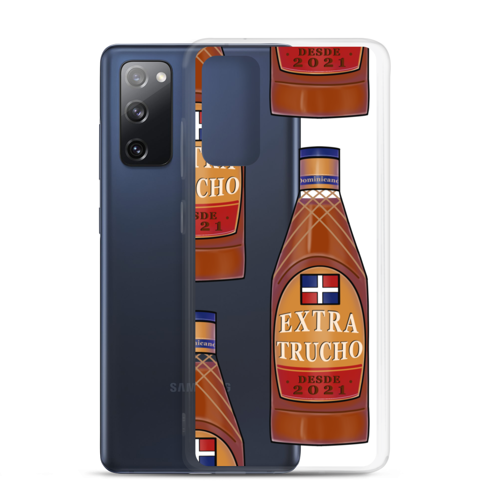 Extra Trucho Dominican Rum Samsung Case  - 2020 - DominicanGirlfriend.com - Frases Dominicanas - República Dominicana Lifestyle Graphic T-Shirts Streetwear & Accessories - New York - Bronx - Washington Heights - Miami - Florida - Boca Chica - USA - Dominican Clothing