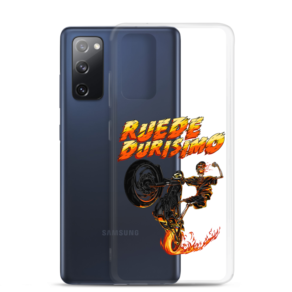 Ruede Durisimo Samsung Case  - 2020 - DominicanGirlfriend.com - Frases Dominicanas - República Dominicana Lifestyle Graphic T-Shirts Streetwear & Accessories - New York - Bronx - Washington Heights - Miami - Florida - Boca Chica - USA - Dominican Clothing