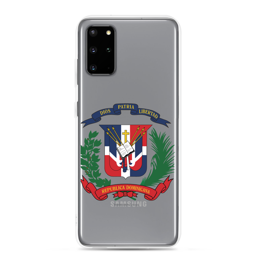 Escudo de la República Dominicana Samsung Case - 2020 - DominicanGirlfriend.com - Frases Dominicanas - República Dominicana Lifestyle Graphic T-Shirts Streetwear & Accessories - New York - Bronx - Washington Heights - Miami - Florida - Boca Chica - USA - Dominican Clothing