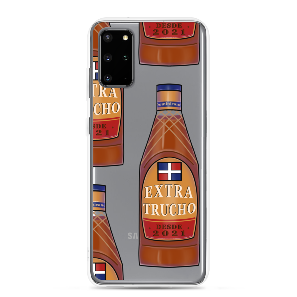 Extra Trucho Dominican Rum Samsung Case  - 2020 - DominicanGirlfriend.com - Frases Dominicanas - República Dominicana Lifestyle Graphic T-Shirts Streetwear & Accessories - New York - Bronx - Washington Heights - Miami - Florida - Boca Chica - USA - Dominican Clothing