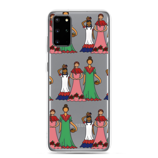 Dominican Faceless Dolls Samsung Case  - 2020 - DominicanGirlfriend.com - Frases Dominicanas - República Dominicana Lifestyle Graphic T-Shirts Streetwear & Accessories - New York - Bronx - Washington Heights - Miami - Florida - Boca Chica - USA - Dominican Clothing