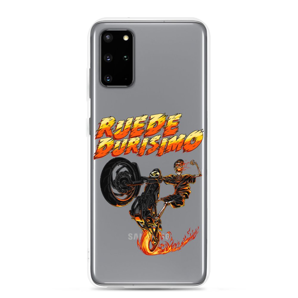 Ruede Durisimo Samsung Case  - 2020 - DominicanGirlfriend.com - Frases Dominicanas - República Dominicana Lifestyle Graphic T-Shirts Streetwear & Accessories - New York - Bronx - Washington Heights - Miami - Florida - Boca Chica - USA - Dominican Clothing