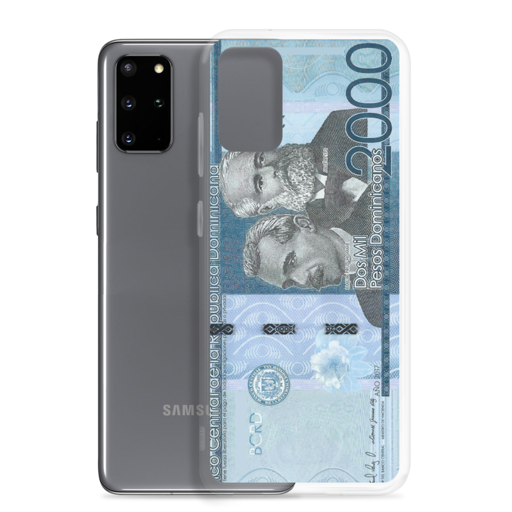 2000 Dominican Pesos Samsung Case - 2020 - DominicanGirlfriend.com - Frases Dominicanas - República Dominicana Lifestyle Graphic T-Shirts Streetwear & Accessories - New York - Bronx - Washington Heights - Miami - Florida - Boca Chica - USA - Dominican Clothing