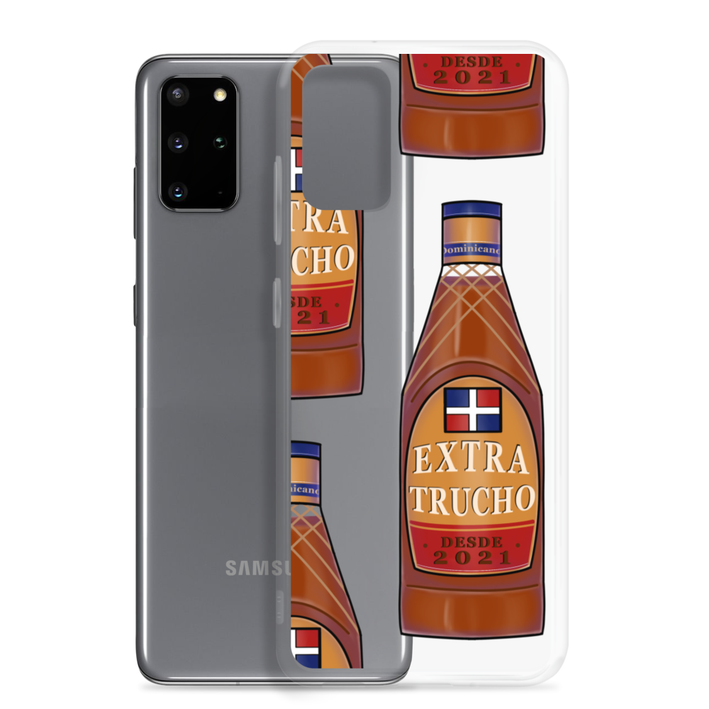 Extra Trucho Dominican Rum Samsung Case  - 2020 - DominicanGirlfriend.com - Frases Dominicanas - República Dominicana Lifestyle Graphic T-Shirts Streetwear & Accessories - New York - Bronx - Washington Heights - Miami - Florida - Boca Chica - USA - Dominican Clothing