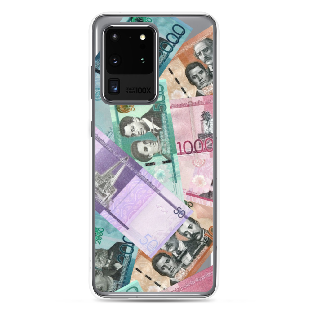 Dominican Pesos Samsung Case - 2020 - DominicanGirlfriend.com - Frases Dominicanas - República Dominicana Lifestyle Graphic T-Shirts Streetwear & Accessories - New York - Bronx - Washington Heights - Miami - Florida - Boca Chica - USA - Dominican Clothing
