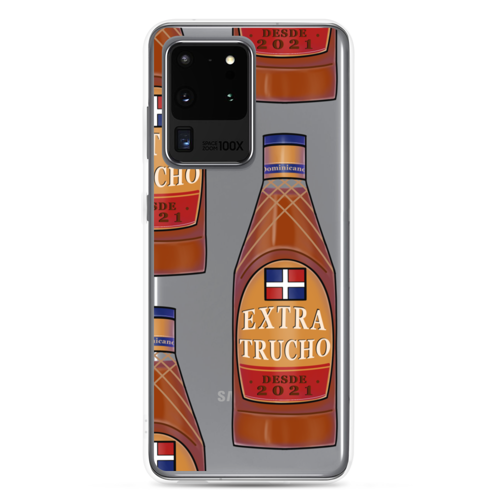 Extra Trucho Dominican Rum Samsung Case  - 2020 - DominicanGirlfriend.com - Frases Dominicanas - República Dominicana Lifestyle Graphic T-Shirts Streetwear & Accessories - New York - Bronx - Washington Heights - Miami - Florida - Boca Chica - USA - Dominican Clothing