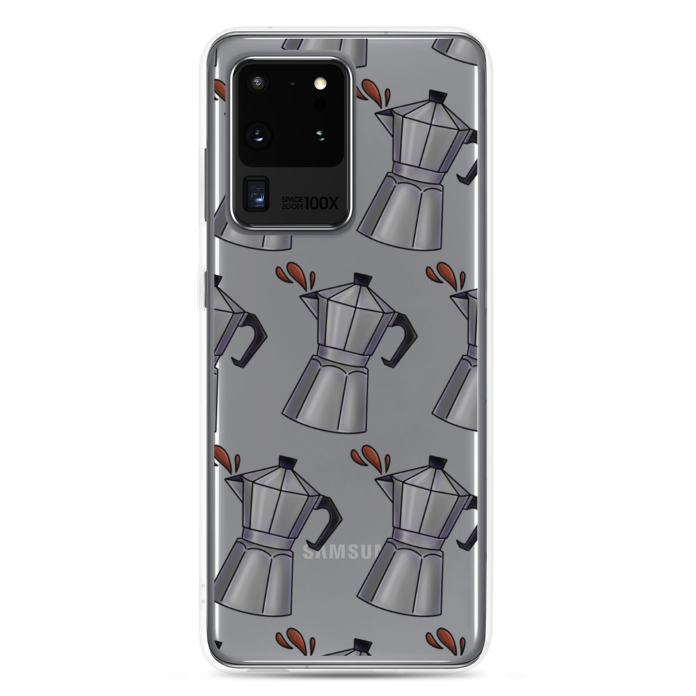 Cafetera Samsung Case  - 2020 - DominicanGirlfriend.com - Frases Dominicanas - República Dominicana Lifestyle Graphic T-Shirts Streetwear & Accessories - New York - Bronx - Washington Heights - Miami - Florida - Boca Chica - USA - Dominican Clothing